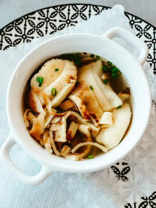 Flädlessuppe